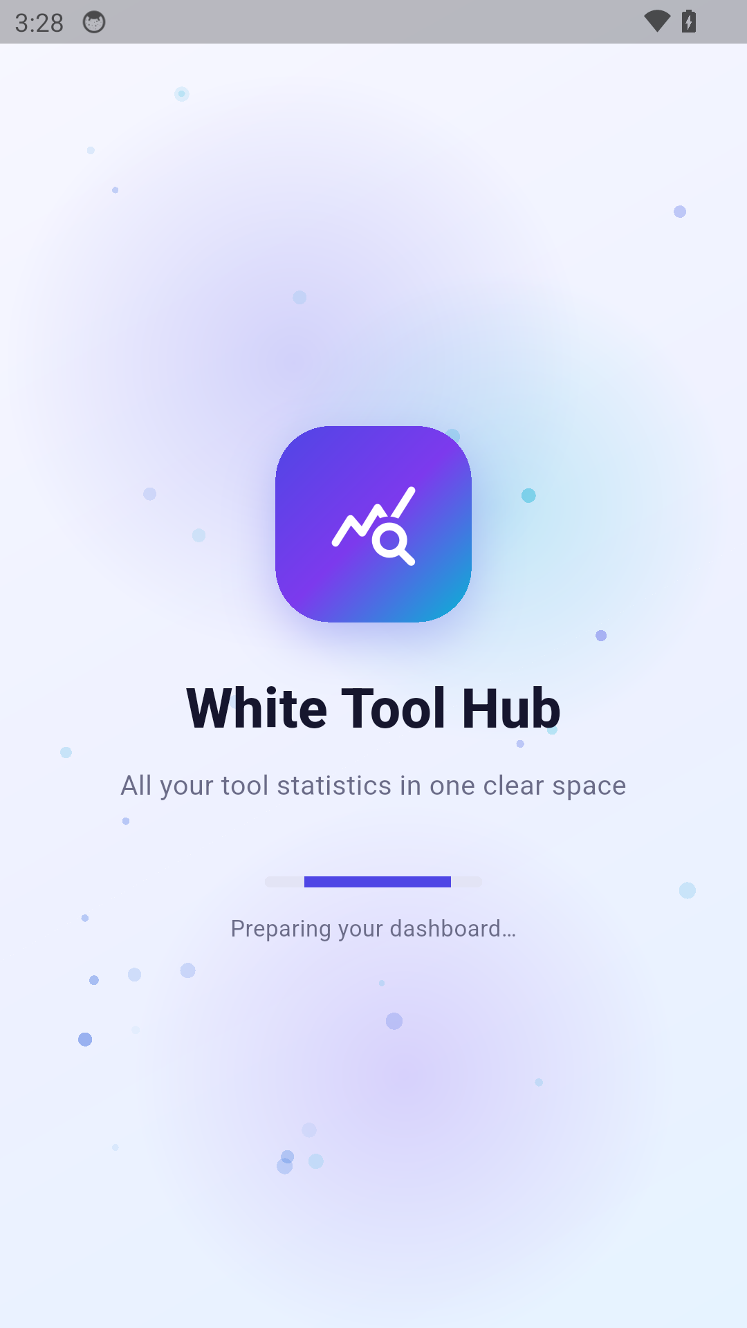 White Tool Hub launch screen